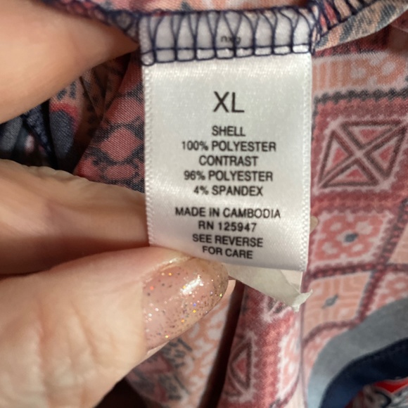 Women XL Gorgeous Bohemian Tank Babydoll Shift Dress Spring Summer Dress - Picture 7 of 8